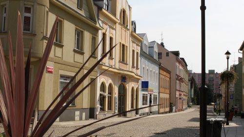 Historické centrum města Chodov