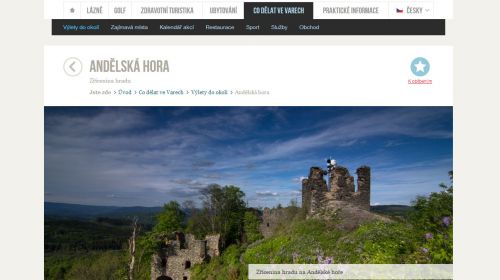 Zřícenina Andělská Hora