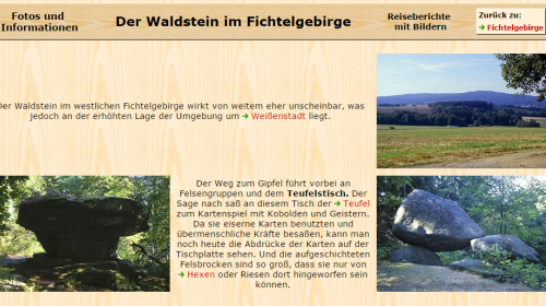 Vyhlídka Schüssel am Größen Waldstein