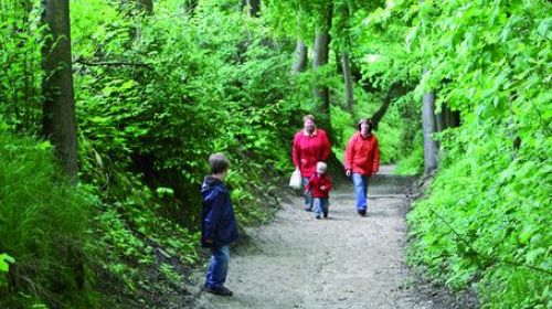 Park Katharinenberg s parkem dravých ptáků