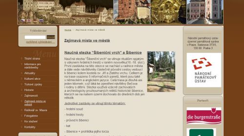 Bečov nad Teplou - Vyhlídková plošina na Zlatém vrchu