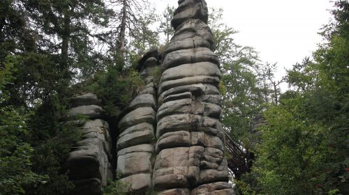 Tři skalní bratři - Drei Brüder Felsen