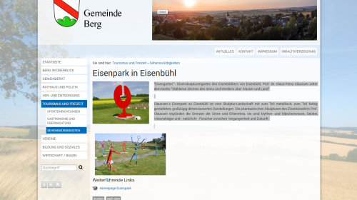 Výstava soch v krajině