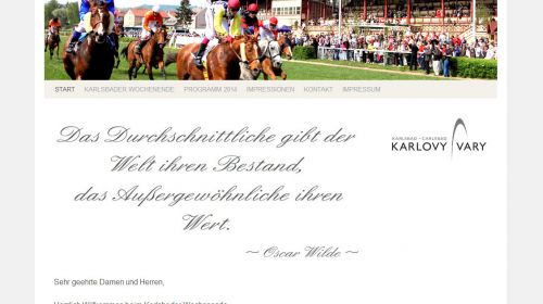 Evropské setkání aristokracie v Karlových Varech