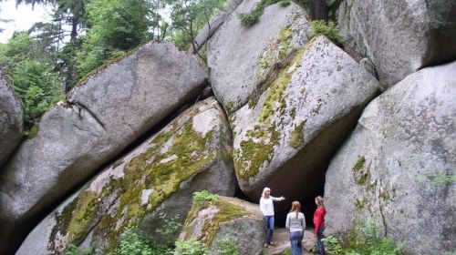 Skalní labyrint/Felsenlabyrinth Luisenburg