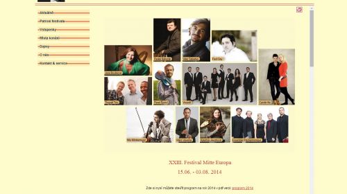 Festival uprostřed Evropy