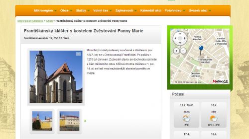 Františkánský klášter Cheb