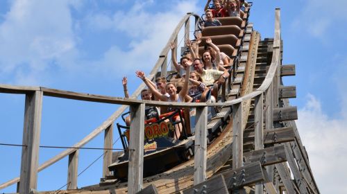 Největší dřevěná horská dráha na světě