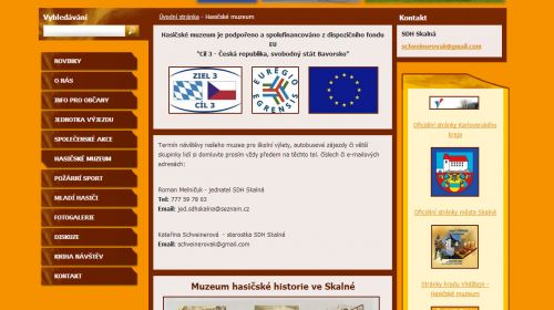 Hasičské muzeum Skalná