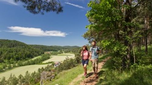 Přírodní park - Jelení les Nejmenší NP Německa (Naturpark Hirschwald - kleinster NP Deutschlands)