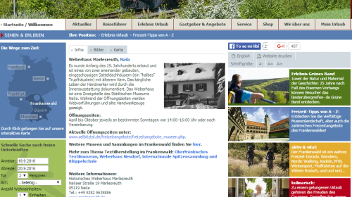 Historisches Weberhaus Marlesreuth