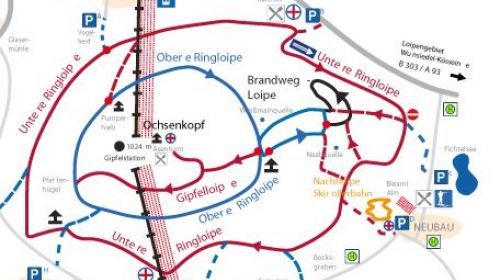 Běžecké tratě Ochsenkopf