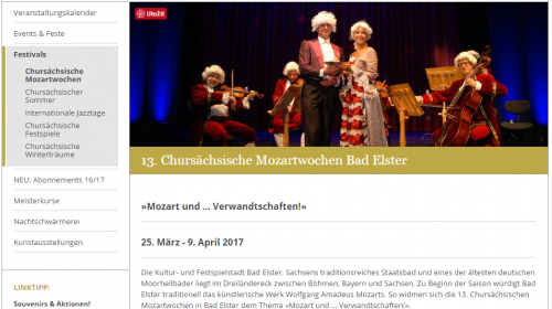Chursächsische Mozartwochen