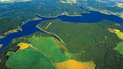 Největší údolní přehrada Německa