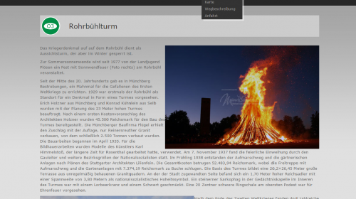 Rozhledna - Rohrbühlturm Münchberg