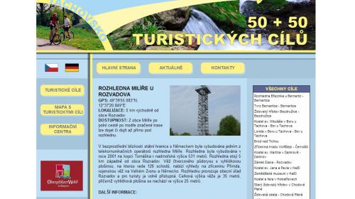 Rozhledna Milíře u Rozvadova