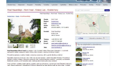 Rozhledna věž Horní hrad