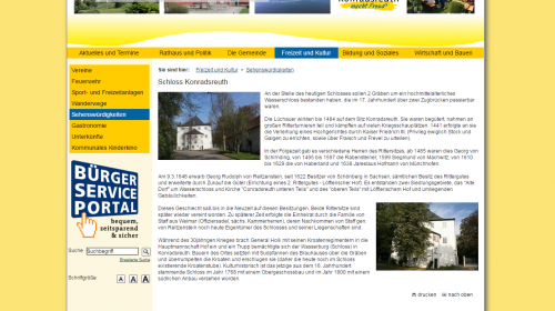 Zámek - Konradsreuth