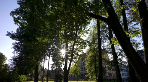Münchberg - městský park s Geoparkem
