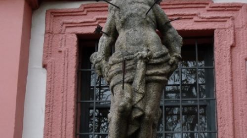 Socha sv. Šebestiána