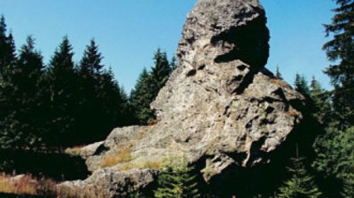 Topasové skalisko Schneckenstein