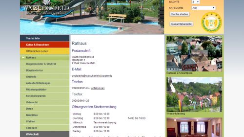 Touristinformation Waischenfeld